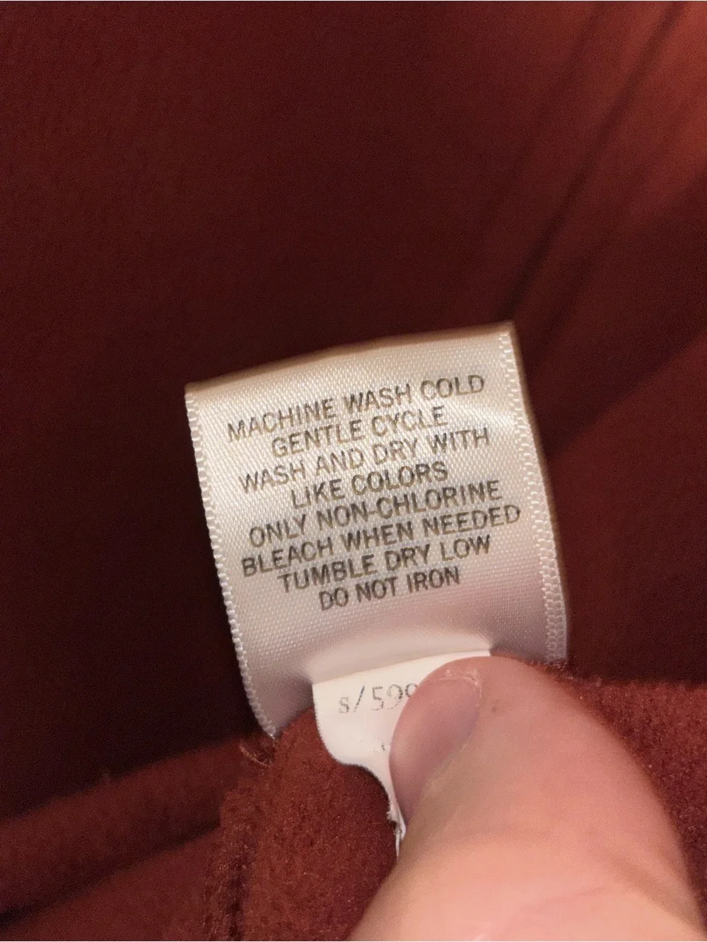 Banana Republic Men's Lightweight Zip Jacket in Rust